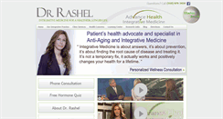 Desktop Screenshot of drrashel.com